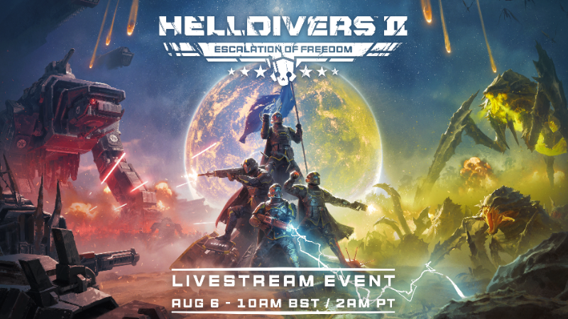 《Helldivers 2》「自由升级」直播活动